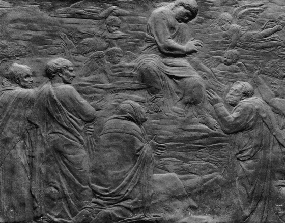 La consegna delle chiavi, Donatello