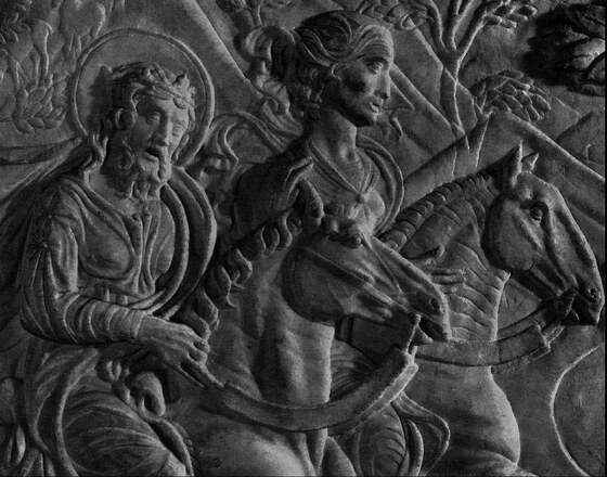 Viaggio di San Sigismondo, Agostino di Duccio