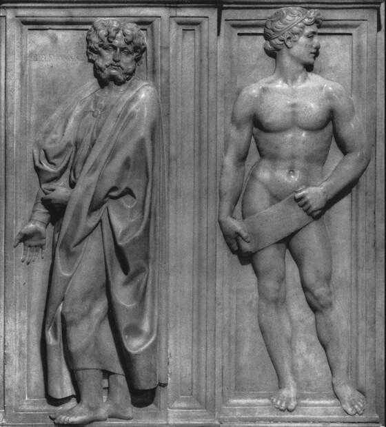 Rilievi del recinto del Coro, Bandini Giovanni