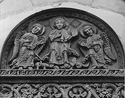 Lunetta sul portale laterale, Anonimo