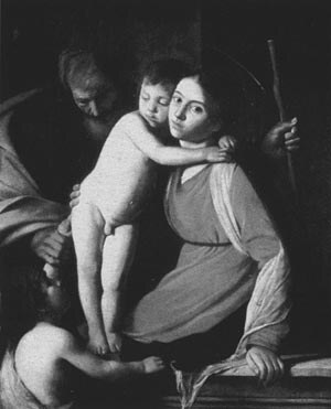 Sacra Famiglia con San Giovannino