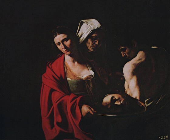 Salomé con la testa del Battista