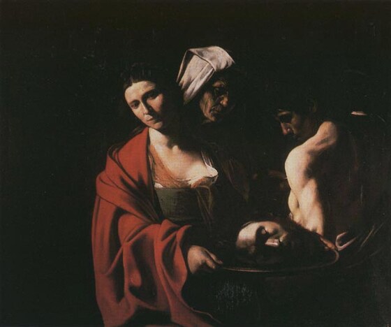 Salomé con la testa del Battista