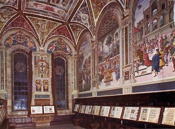 Pintoricchio — Libreria Piccolomini, Duomo di Siena