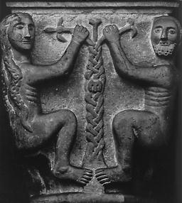Adamo ed Eva, Romanico